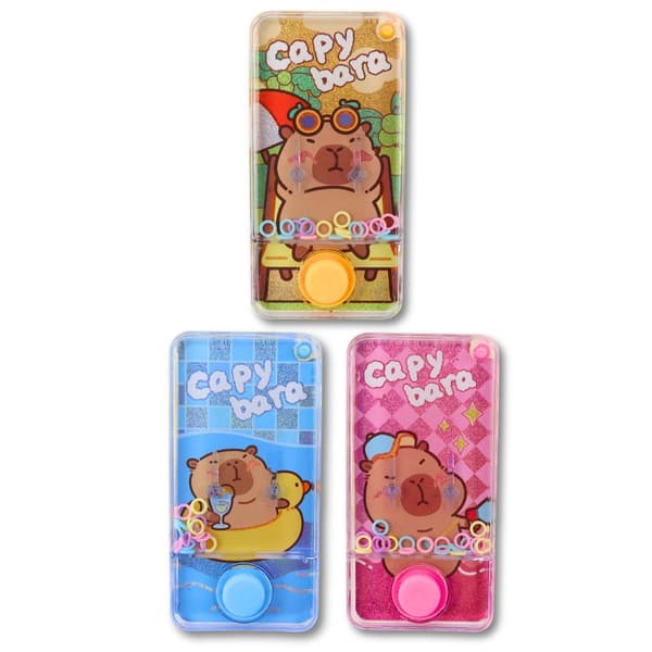 Vandlegetøj ringkastning capybara 24-pack, farve tilfældig