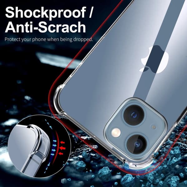 iPhone 12 Pro Max Silikon Shockproof Skal