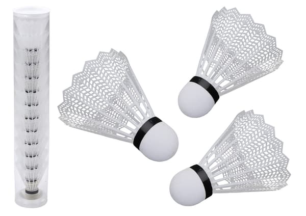 Sulkapallot shuttlecocks 12-pack, standardi, kestävät