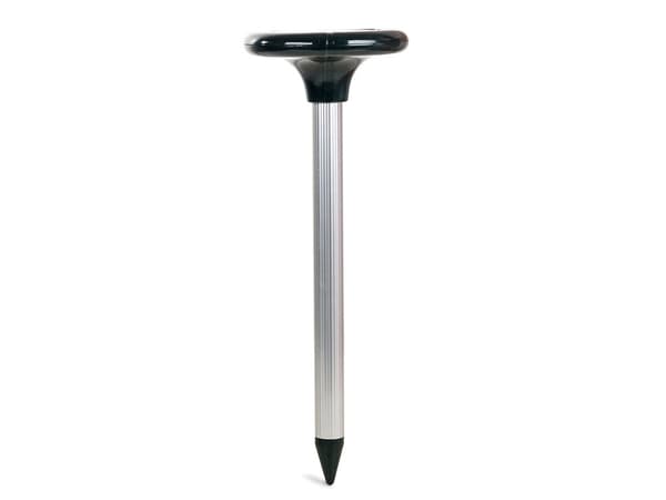 Solcellsdriven mullvads- och sorkskrämmare 32 cm 400–1000 Hz