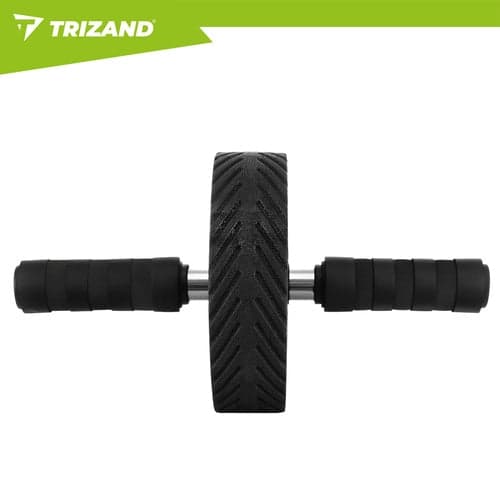 ABS-harjoituspyörä roller 28 cm polvialustalla musta