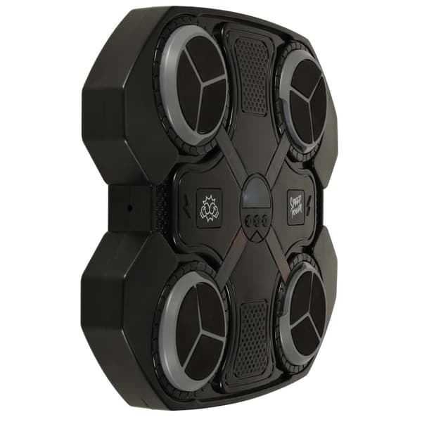 Väggmonterad boxningsträningssköld med Bluetooth, 2 handskar, 8+