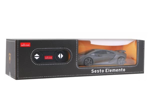Fjernstyret bil Lamborghini Sesto Elemento 1:24 grå 2,4 GHz