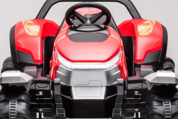Batteridriven traktor BLT-206 röd