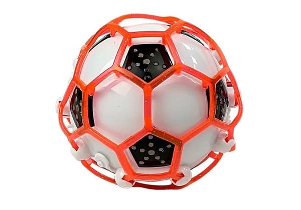 Hoppe-dansebold med LED-lys og lyd 12 cm, legetøj 3+ år