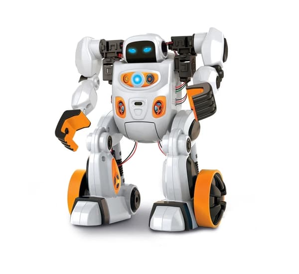 Interaktiv AI-robot legetøj med stemme- og gestusstyring, Bluetooth, 9+ år