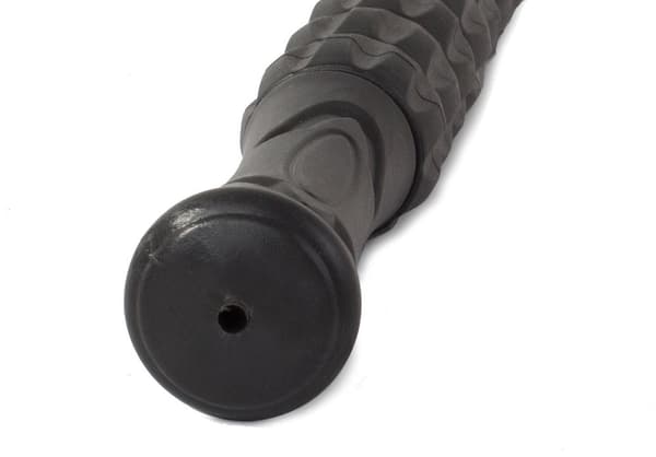 Massagerulle med 9 ruller til ryg/ben plast sort 42 cm