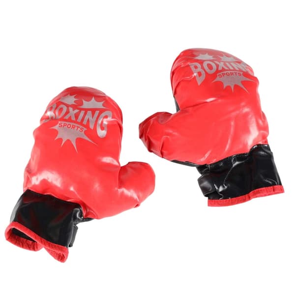 Boxningsset boxningssäck 53x45 cm + 2 boxningshandskar