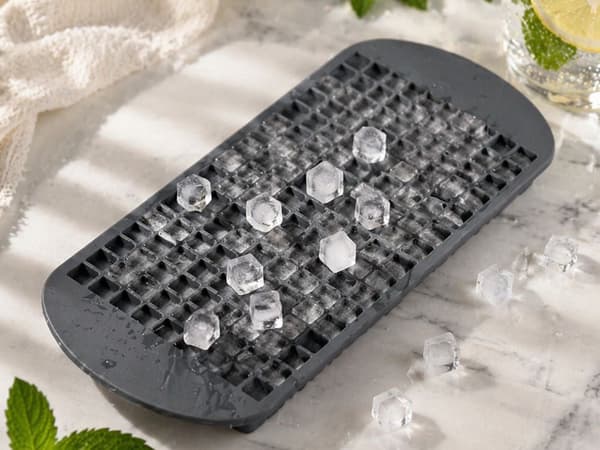 Isform silikone 160 mini-isterninger 1x1 cm sort 24x12 cm