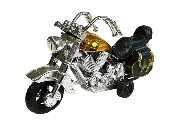 Leketøjsmotorcykler 12 cm pull-back sæt, 3+ år CE/EN71