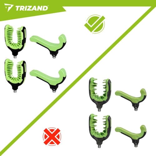 Vavanpidike rod rest tip set 4 osaa universaalikierteellä