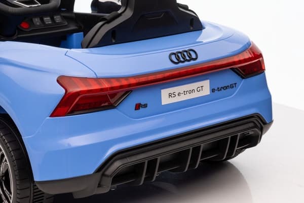Batteridriven leksaksbil Audi E-Tron GT blå