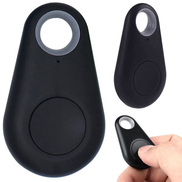Bluetooth-avaintenetsin/avaimenperä 25 m iOS/Androidille, musta