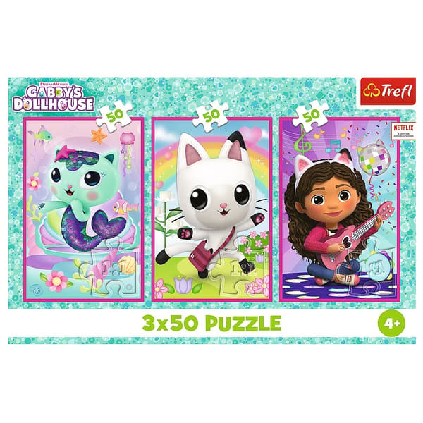 Palapeli 3-pack, 50 palaa per palapeli