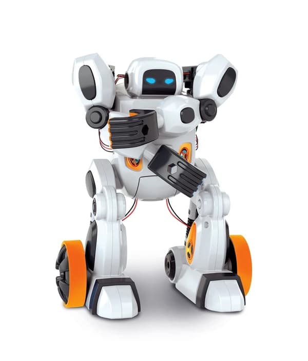 Interaktiv AI-robot legetøj med stemme- og gestusstyring, Bluetooth, 9+ år