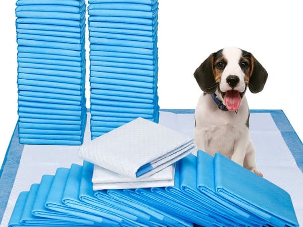Hundvalpsunderlägg 60x90 cm absorberande engångs 20-pack