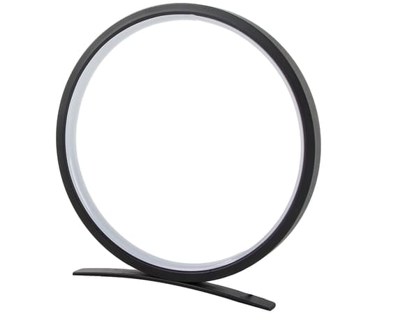 LED bordlampe dæmpbar 3 farvetemperaturer USB sort Ø25 cm