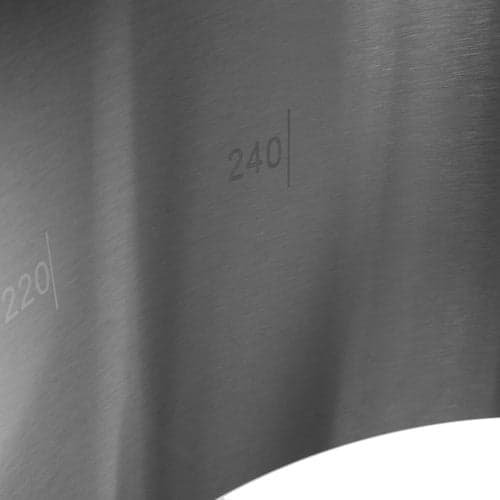 Justerbar kagering bageform rustfrit stål 15 cm, Ø16-30 cm