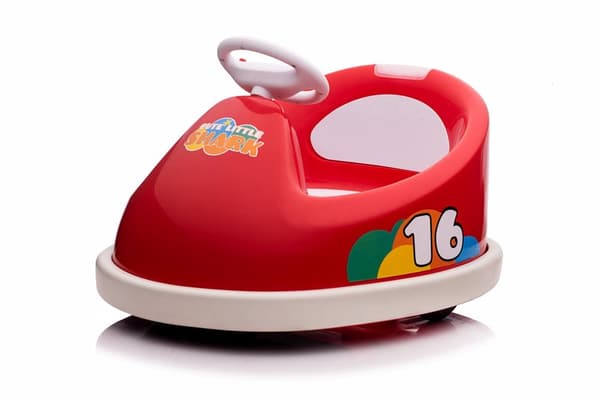 Elektrisk ride-on bil för barn röd