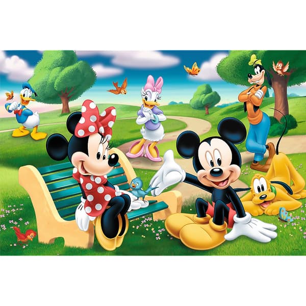 Pussel Mickey Mouse 24 maxi-bitar 600x400 mm