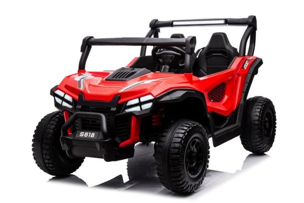 Batteribil 4x4 til børn rød 38 kg
