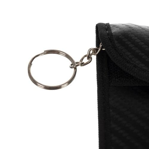 RFID/Faraday nøgleetui bilnøgle 2-pak sort (vertikal+horisontal)