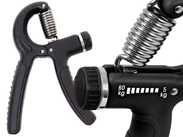 Hand grip trainer justerbart modstand 5–60 kg tilfældig farve