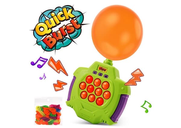 Pop-it spelkonsol med exploderande ballonger, 4 spellägen, 3+ år