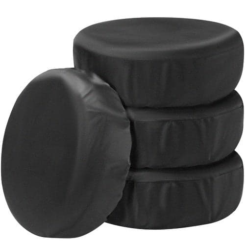 Fälgskydd 17-20 tum 4-pack polyester svart vattentäta