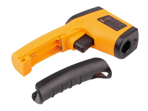 Infrarød termometer/pyrometer -50 til 380°C med laser orange