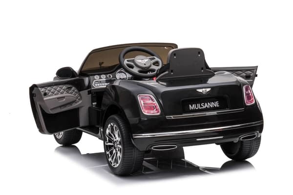 Batteribil Bentley Mulsanne børnebil sort lak