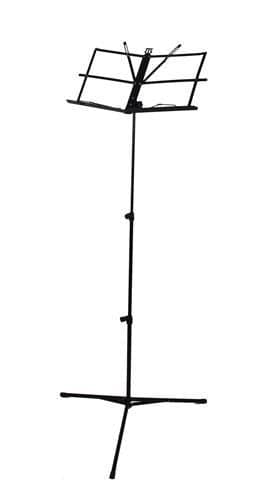 Node-stativ sammenklappeligt tripod justerbar højde 65-123 cm sort med etui