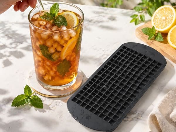 Isform silikone 160 mini-isterninger 1x1 cm sort 24x12 cm