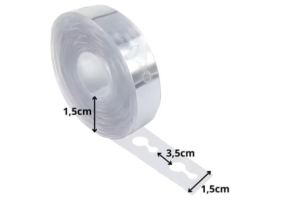 Ballongirlandstape plast 3 m