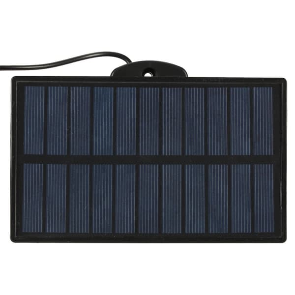 Solcellsdriven LED-utomhuslampa 3W med rörelsesensor och skymningssensor