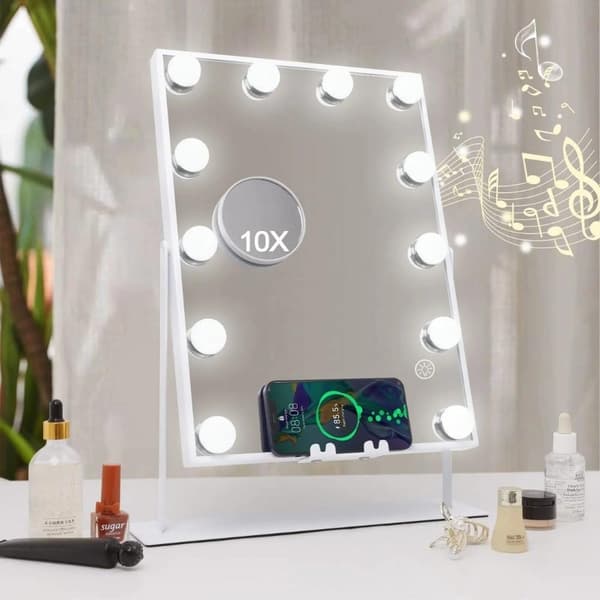 Professionelt Makeupspejl med LED-belysning – Moderne og