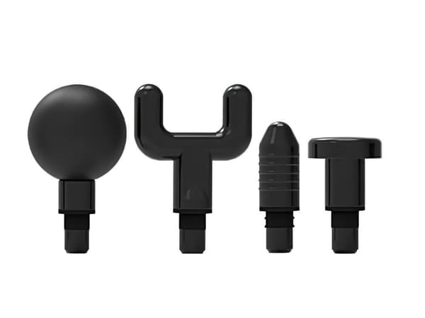 Hierontapistooli 4 hierontapäätä 6 tasoa USB-C harmaa