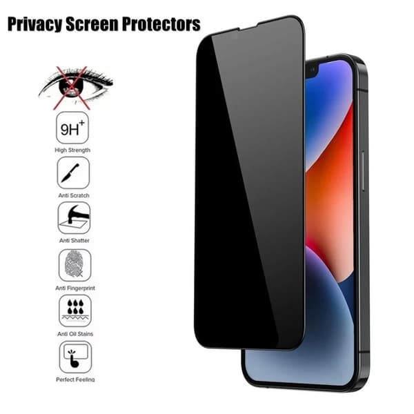 2 pcs iPhone 15 Plus Privacy Screen Protector - Privacy and