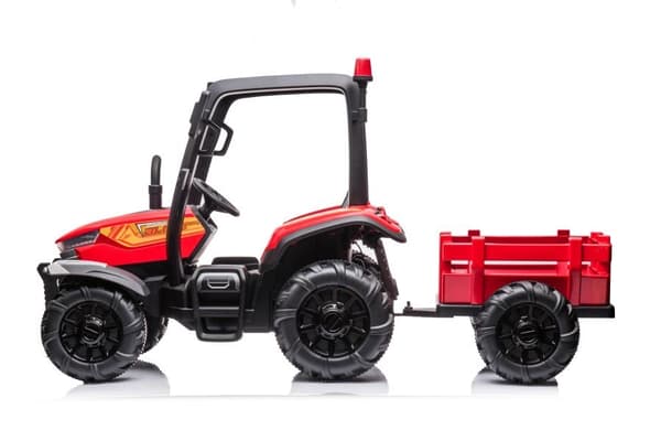 Batteridriven traktor BLT-206 röd