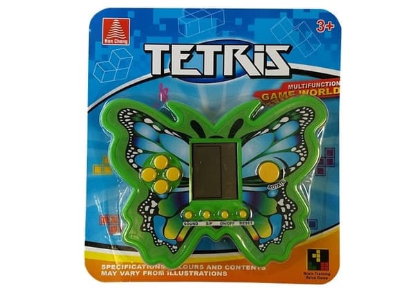 Käsikonsoli Tetris-pelillä