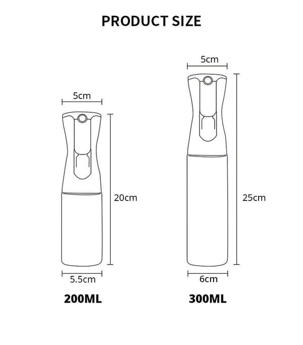 Öljy- ja etikkaspraypullot lasia 200 ml musta 2-pack