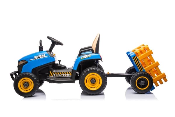 Batteridriven lektraktor för barn blå BBH-030