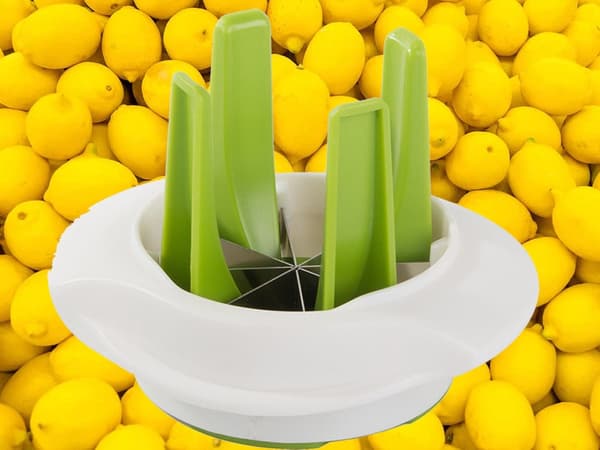 Fruktskärare 8 klyftor för citrus innerdiameter 7,5 cm