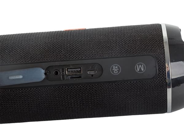 Bluetooth-kaiutin boombox 2x5 W FM/USB/AUX microSD musta