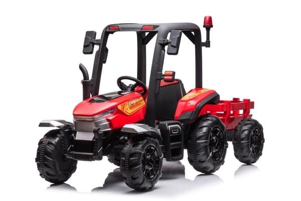 Batteridriven traktor BLT-206 röd