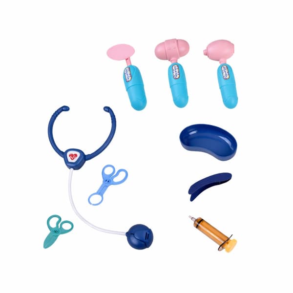 Lægesæt til børn med medicinvogn, røntgen & EKG, 3+ år