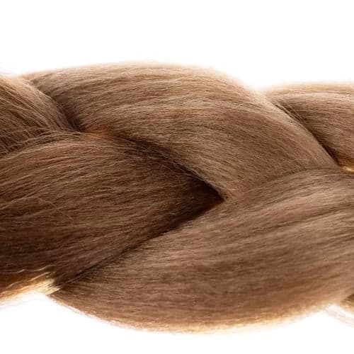 Syntetiska hårflätor ombre blond 60 cm