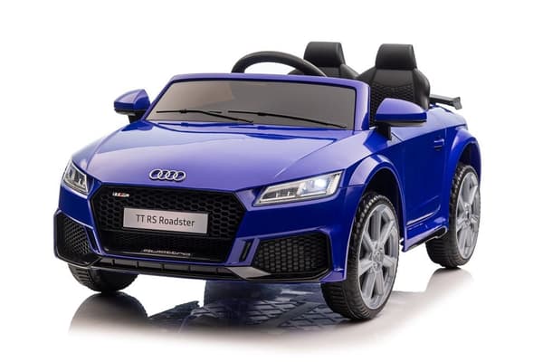 Batteridriven elbil Audi TTRS för barn mörkblå
