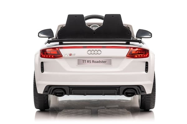 Batteridriven elbil för barn Audi TTRS vit