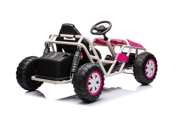 Elbil til børn, buggy, 24V, rosa, Battery Car Buggy A8812